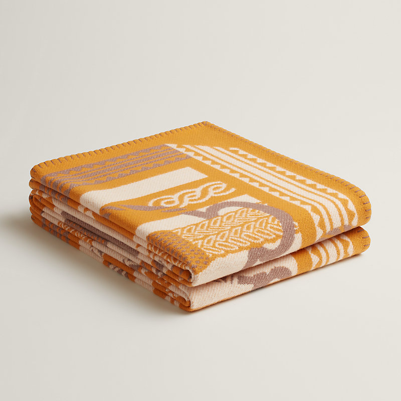 Fantaisie d'Etriers blanket | Hermès Mainland China